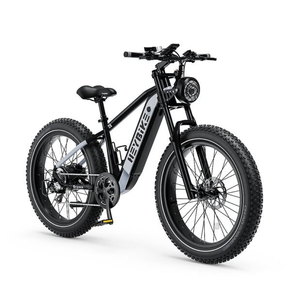 Heybike - Brawn Ebike w/ 65mi Max Operating Range & 28 mph Max Speed-for Any Terrain - Black