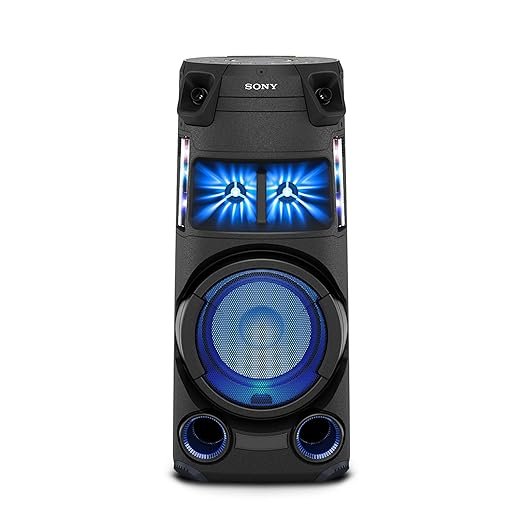 SONY MHC-V43D High Power Party Speaker with Bluetooth connectivity (Mic/Guitar, Jet Bass Booster, Gesture Control, USB, HDMI,CD/DVD) - Black