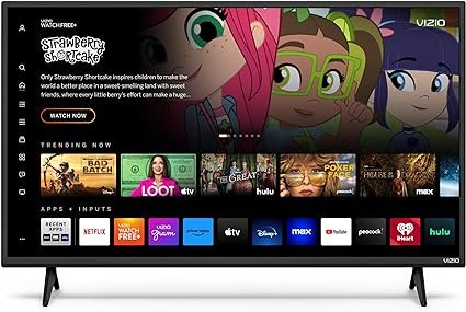 VIZIO 32 inch D-Series HD 720p Smart TV with Apple AirPlay and Chromecast Built-in, Alexa Compatibility, D32h-J, 2022 Model